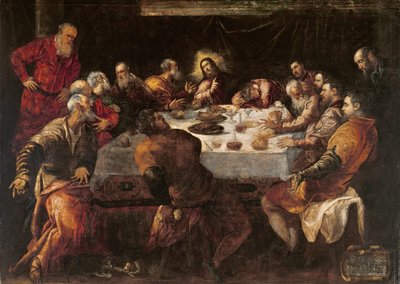 The Last Supper by Jacopo Robusti Tintoretto